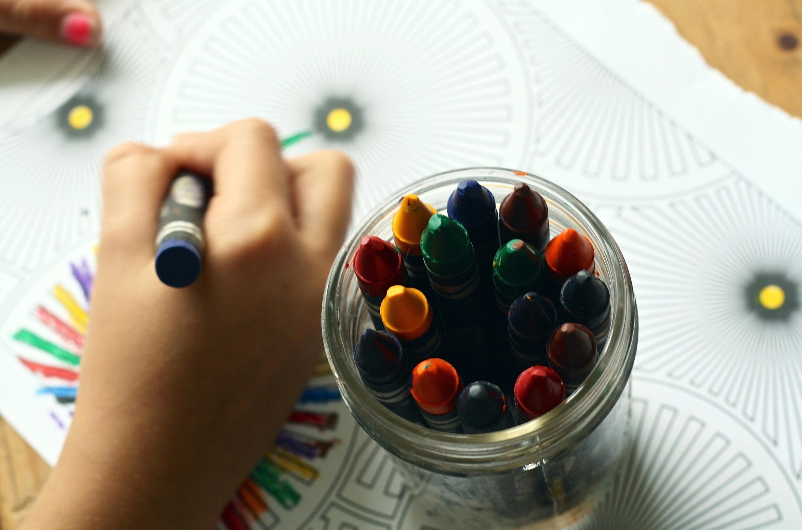 children playing in kindergarten